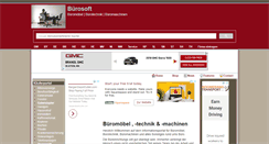 Desktop Screenshot of buerosoft.de