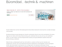 Tablet Screenshot of buerosoft.de
